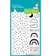 Lawn Fawn Starry Backdrops stamp set